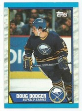 DOUG BODGER 1989-90 TOPPS CARD NM-MT+/NM-MT CONDITION