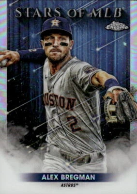 2022 Topps Alex Bregman #SMLBC-8 Stars of MLB Chrome Houston Astros 15B - Image 1 of 2