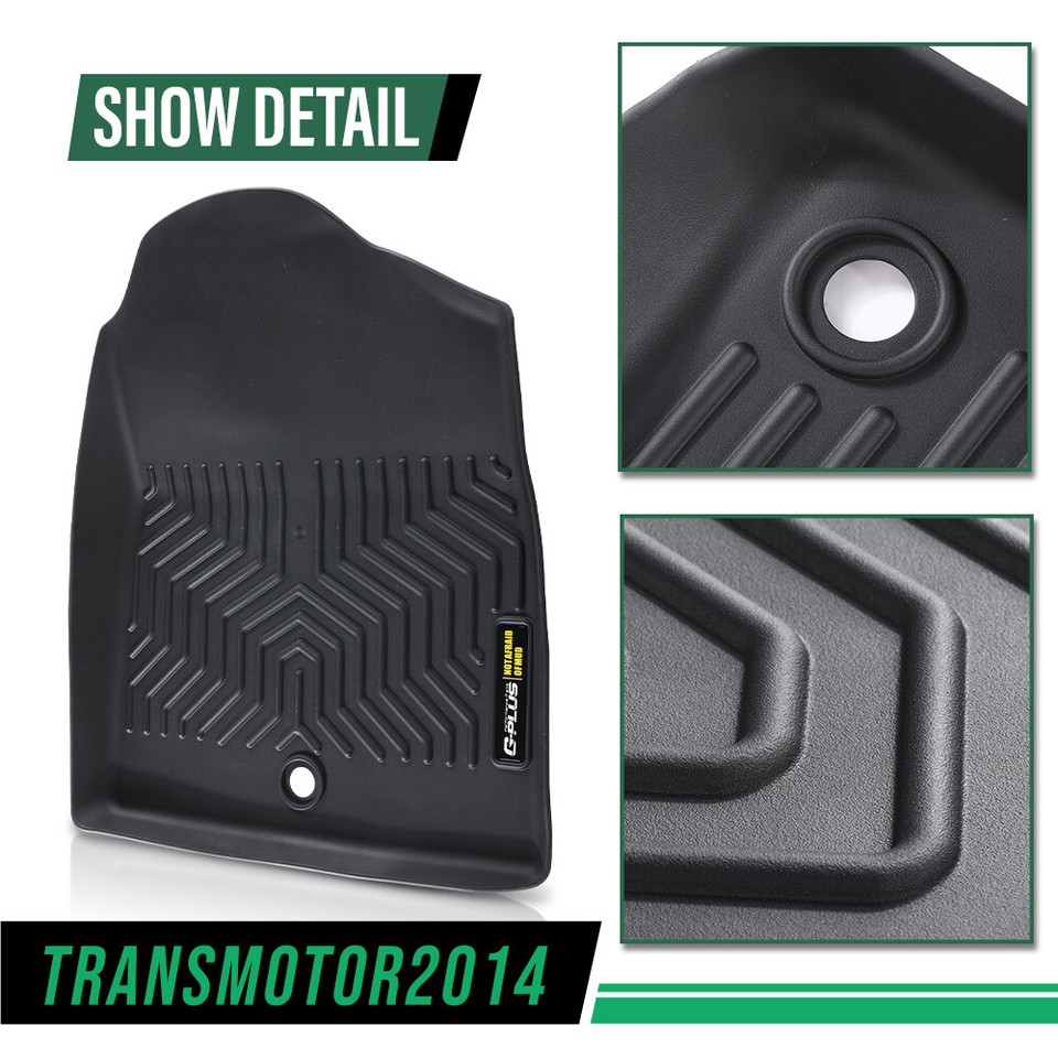 Fit For 20232024 Honda Pilot Floor Mats Set Tpe All Weather 3 Row