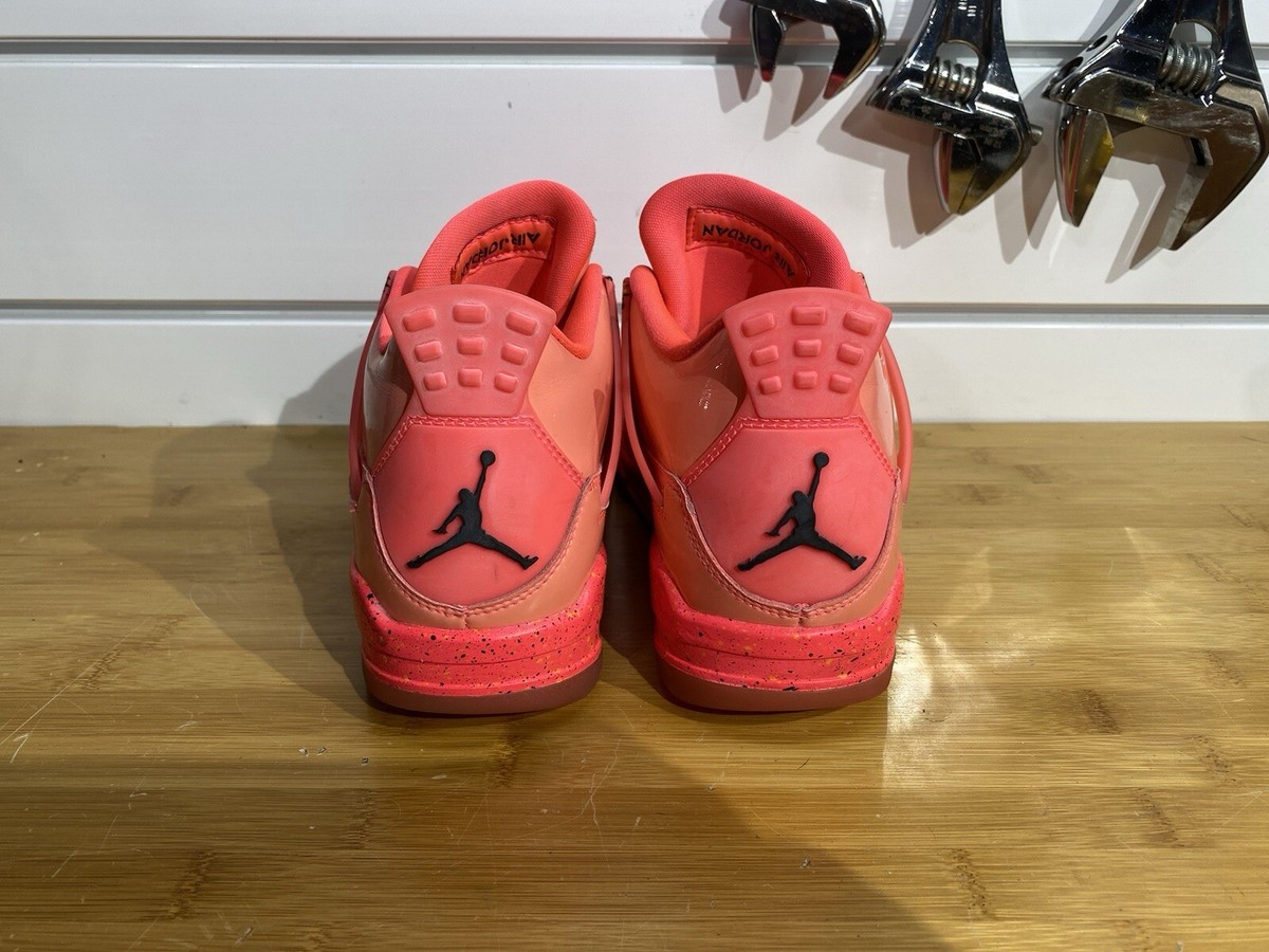 ★ Nike Air ★ AIR JORDAN RETRO 4 NRG HOT PUNCH. (W) Size 6.5 - Air Jordan 4 Retro NRG Hot Punch W | eBay
