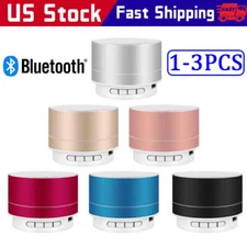 Mini Portable Bluetooth Speaker Rechargeable Wireless Stereo Bass USB/TF/FM Mode