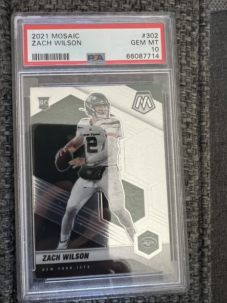 Pimp Mack Daddy MILF Hunter Zach Wilson 2021 Panini Mosaic Rookie