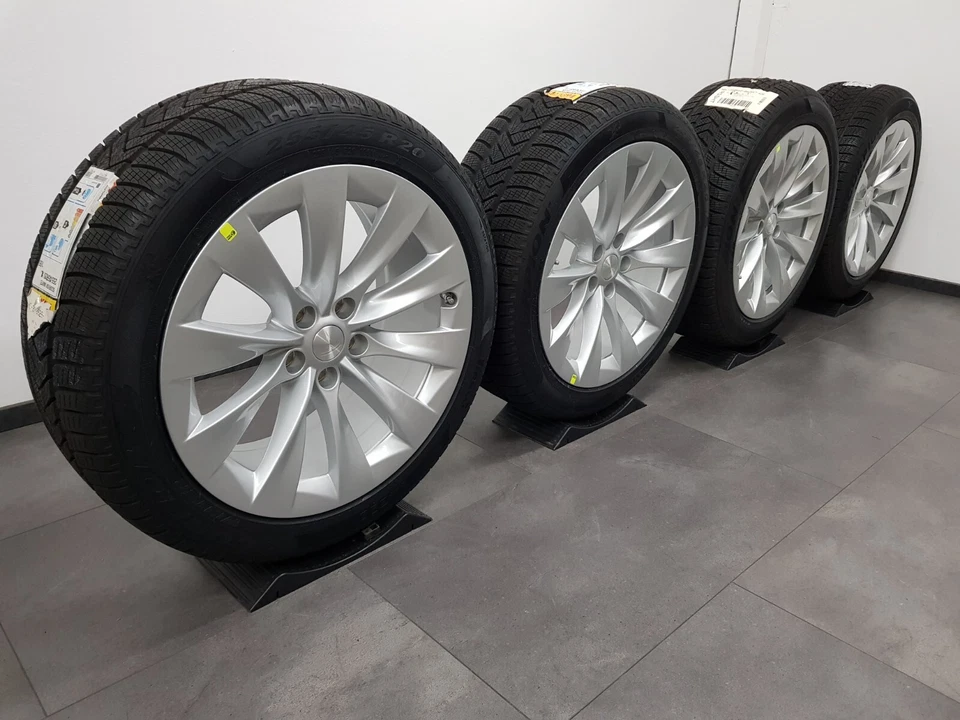 NEU Tesla Model X 20 Zoll Felgen Winterreifen Winterkompletträder Hankook Top! - Bild 2 von 4