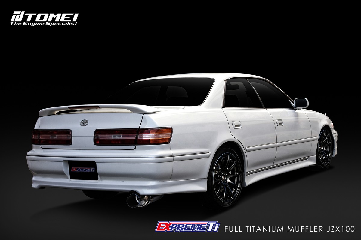 Tomei Expreme Titanium Muffler Kit for Chaser JZX100 1JZ-GTE