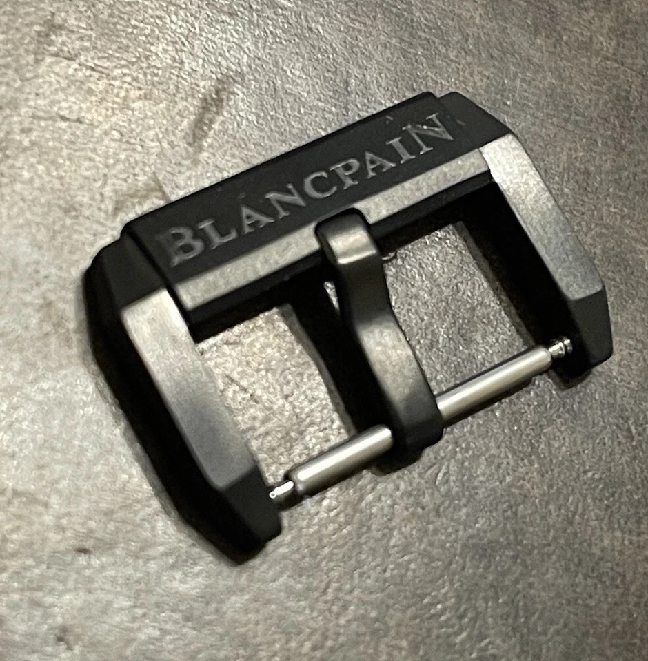 Nuevo OEM Acero Inoxidable PVD Blancpain 20MM Pin Hebilla Cincuenta Brazas Foto 3 de 3