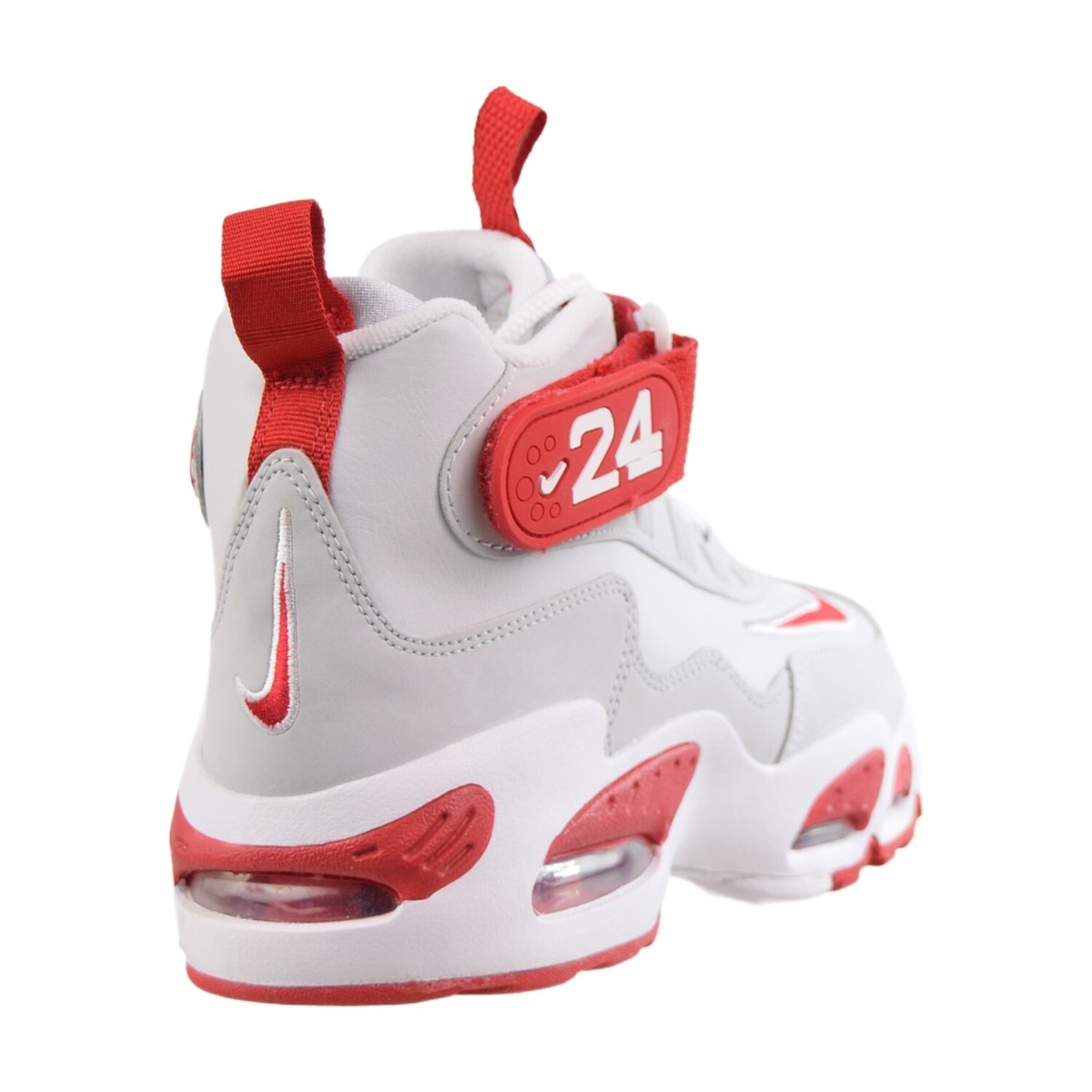 red and white ken griffey jr shoes
