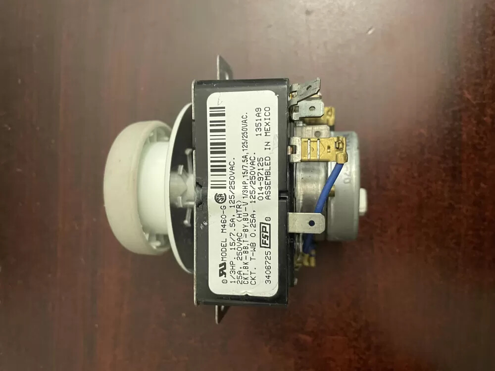 Whirlpool Maytag Amana WP3406725 3406725 AP6008573 Dryer Timer AZ92993 | KM914