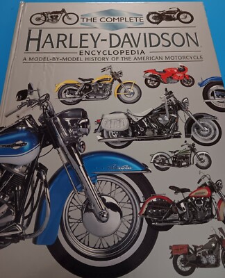 THE COMPLETE HARLEY DAVIDSON Motorcycle ENCYCLOPEDIA Book by TOD