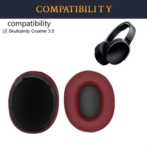 Replacement Ear Pads Cushions Soft Foam Cushion Cover for Skullcandy Crusher 3.0 - Zdjęcie 23 z 30