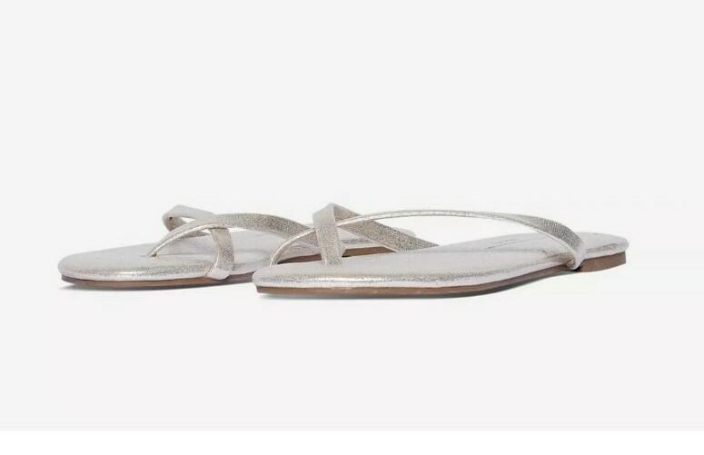 PANTOFOLA D’ORO SANDALI SLIP ON CIABATTE ESTIVE DONNA ARGENTO E ORO TAGLIE UK 4 8