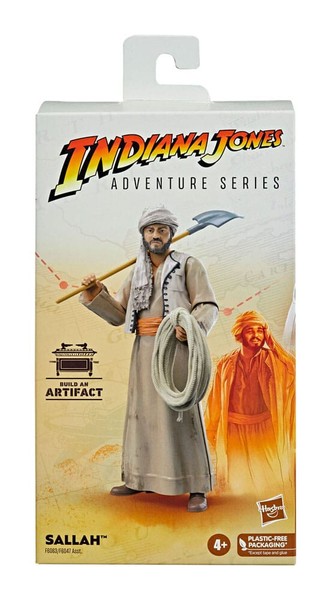 Indiana Jones Sallah John Rhys-Davies Adventure Series 15Cm Action Figur Hasbro-image