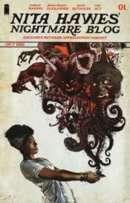 Nita Hawes Nightmare Blog #1 Retail Thank You Variant Cover