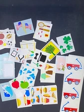 Mrs. Grossman's Sticker Lot 149 Mods Sheets Vintage 1981