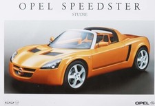 Prospekt Opel Speedster von 1999 (Studie)