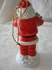 1982 Milano Porcelain Sculpture by Eda (Mann) Santa Claus Christmas Ornament — photo 3