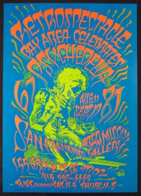 Retrospectacle Bay Area Celebrates Psychedelia 67-87 Poster
