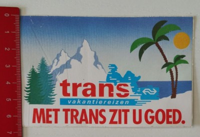 Decal/Decal: Trans Vacantry - Met Trans Zit U Goed (11021788)