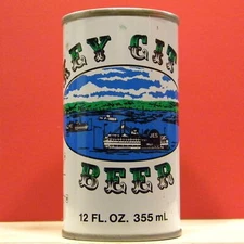 Key City Beer S/S 12 oz Can Dubuque Star Brewing Iowa Norv's Graf Tavern N38