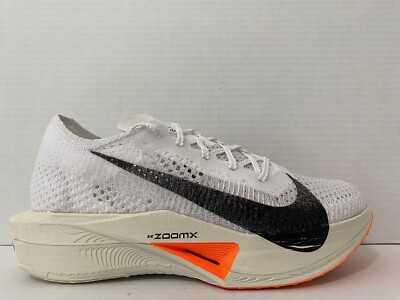 Nike Women's ZoomX Vaporfly Next%3 Proto White Black Phantom FB7937-100 Size 8