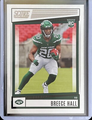 Breece Hall - 2022 Panini Score Football - Rookie / RC #330