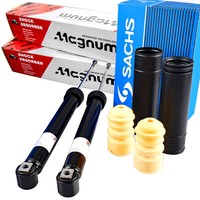 2X Magnum Technology StoßDäMpfer + Service-Kit Hinten FüR BMW 3Er E36 E46