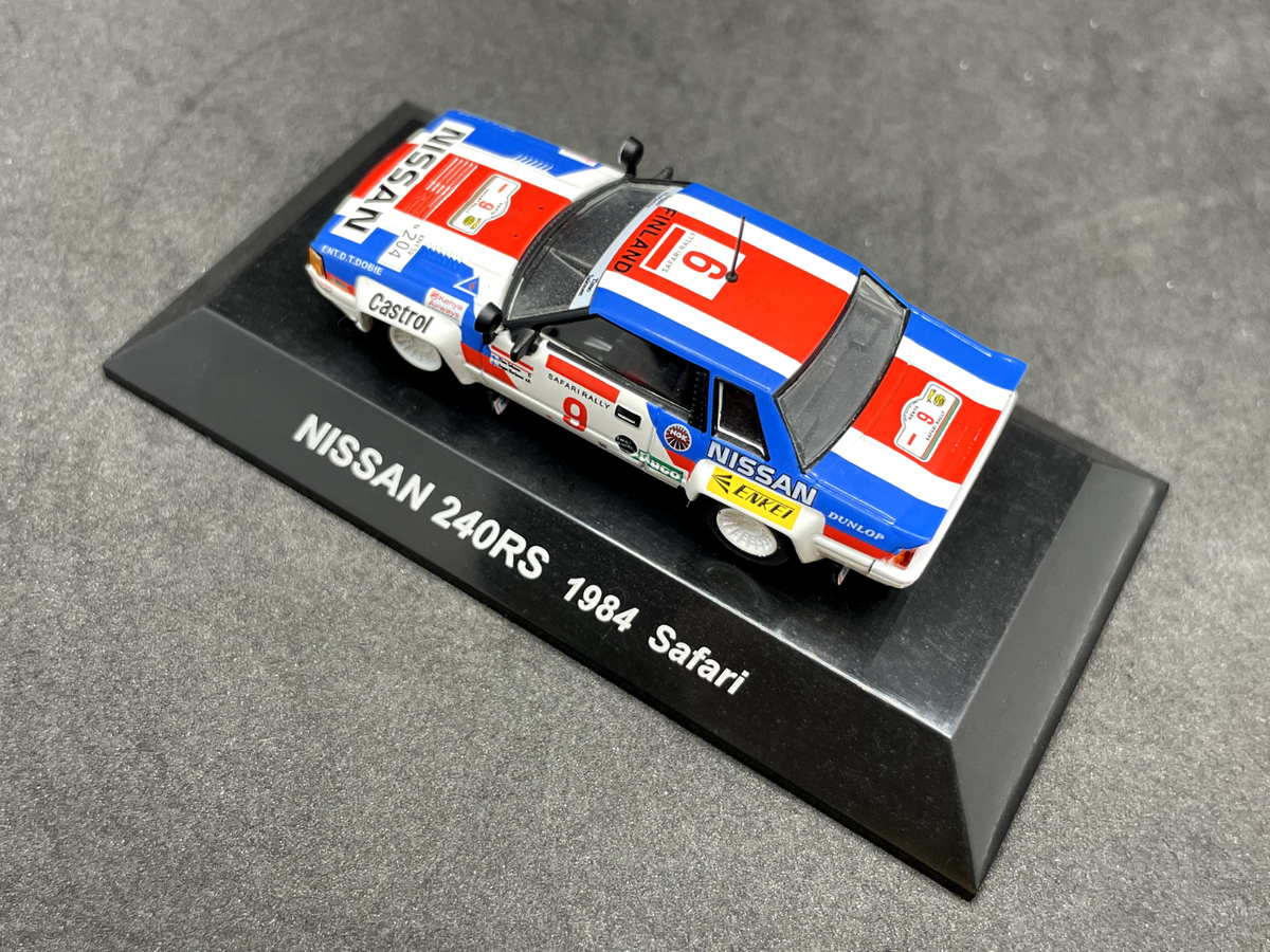 CM's 1/64 NISSAN 240RS 1984 Safari #9 diecast model car CM106 | eBay
