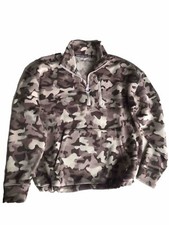 Tommy Hilfiger sport camouflage fleece sweater