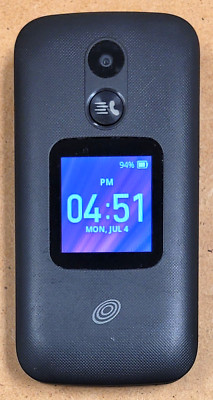 Alcatel MyFlip 2 II A406DL - Gray & Black ( TracFone ) 4G VoLTE Phone w/ 5 Games