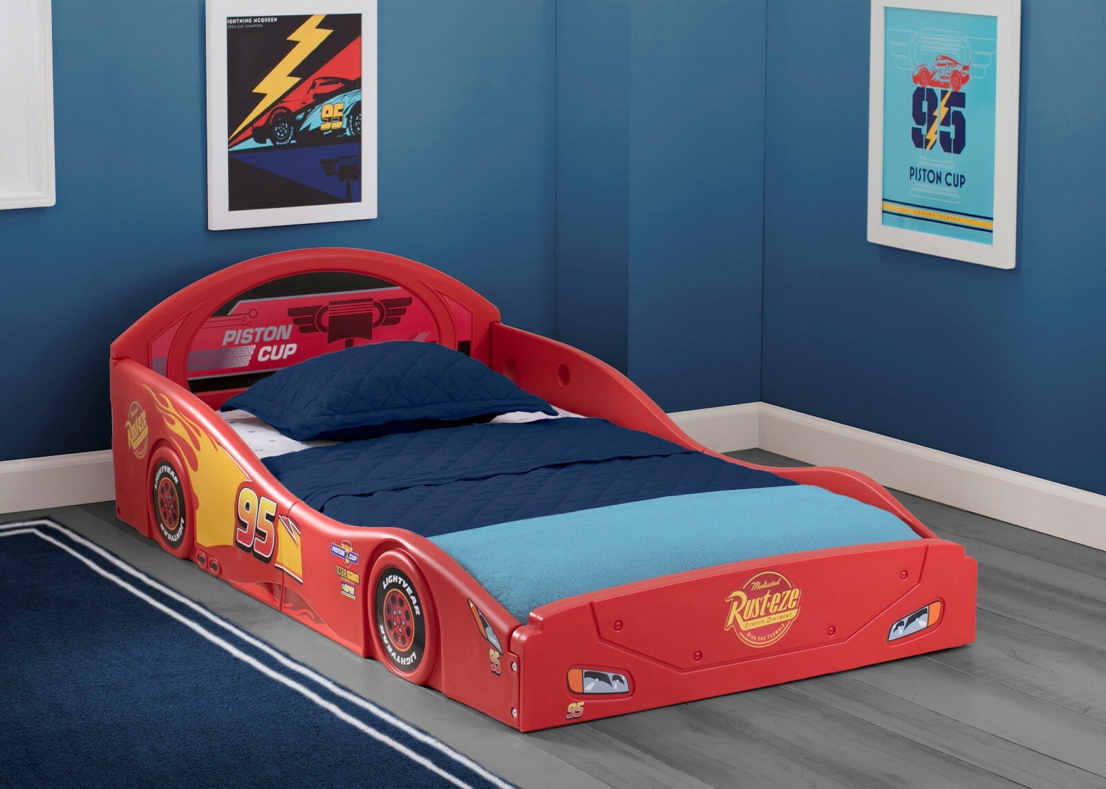 little tikes lightning mcqueen toddler bed decals