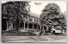 Canton, OH, McKinley Home, cartolina d'epoca