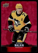 2020-21 Upper Deck Tim Hortons Red Die Cut Evgeni Malkin Pittsburgh Penguins