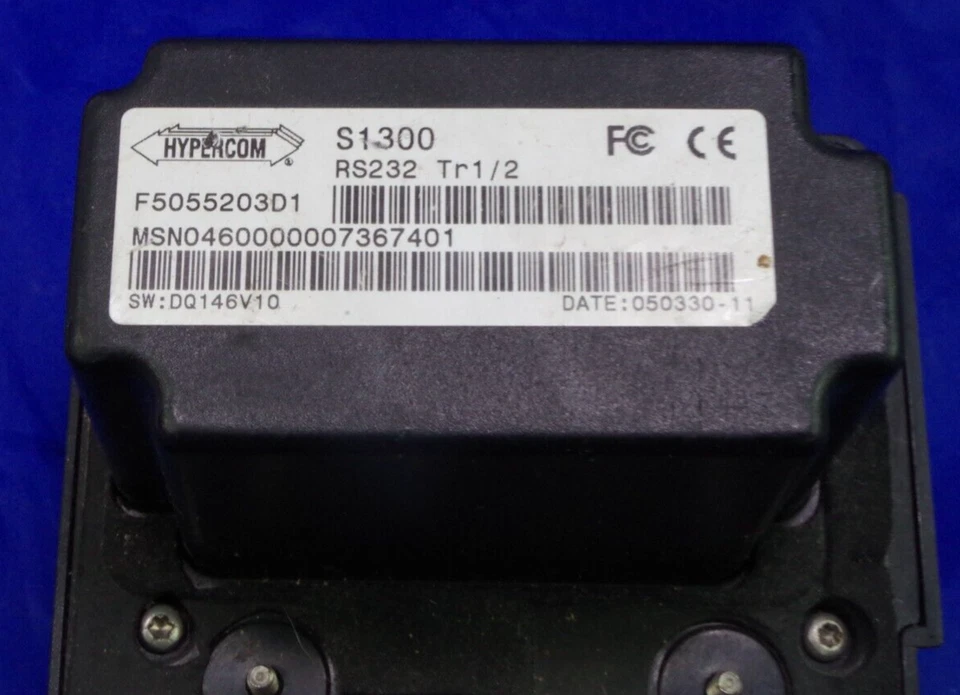 Hypercom S1300 Keypad with Card Slot With LCD Display - Image 3 of 3