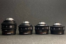 ARRI PL Rehouse Set Cine Lenses PL: Jupiter 9, 37A, Helios 44-2, Mir-1V PL