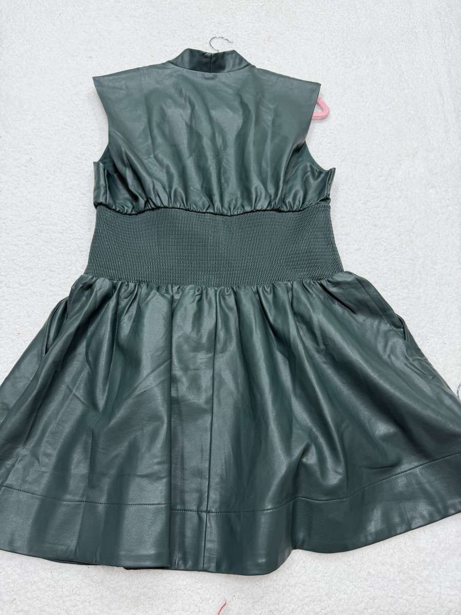 the temptation faux leather mini dress AKIRA All Mine Faux Leather Mini Dress