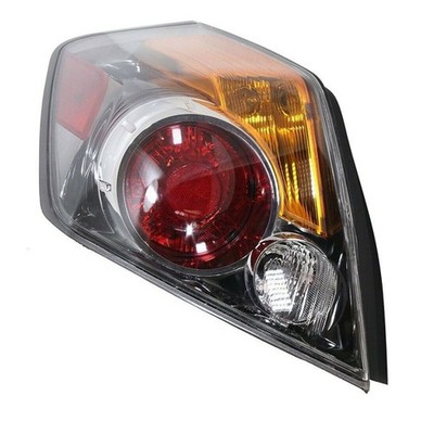 For 2007-2012 Altima Rear Left Tail Lights Red, Amber & Clear Lens Plastic V