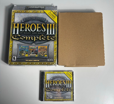 Heroes of might and magic III Complete, Big Box , Jewelcase ist NEU und in Folie
