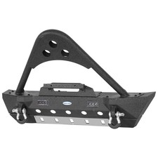 Fit 18-26 Jeep Wrangler Jl Gladiator Jt Stinger Steel Front Bumper Wwinch Plate