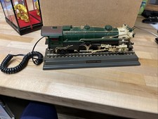 Vintage Crescent Telemania Train 1925 Locomotive Telephone. Not Tested Box 297