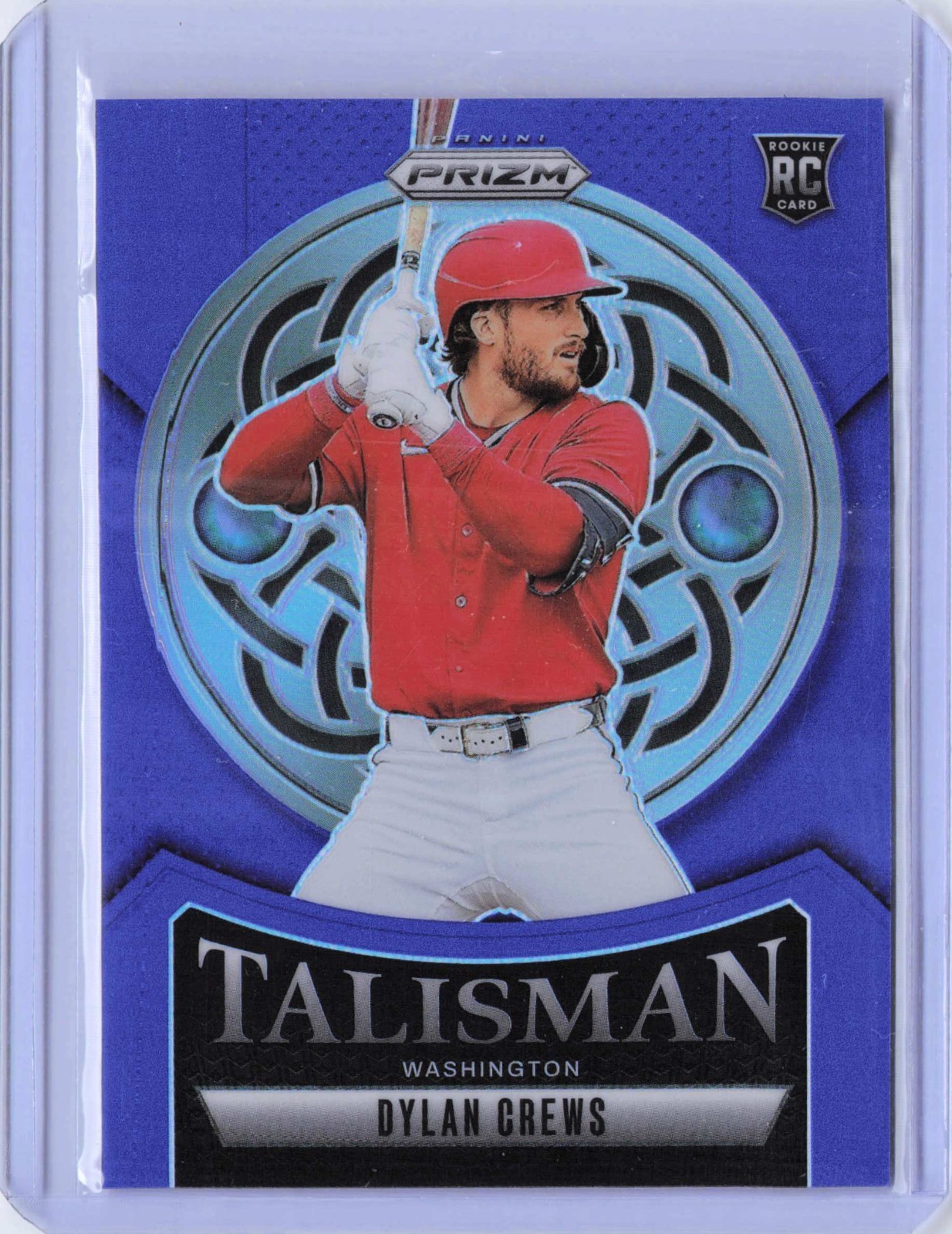 2025 Panini Prizm - Talisman Blue Prizms #18 - Dylan Crews - SN 14/99