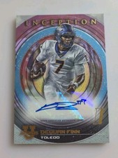2022 Bowman University Inception Autograph Dequan Finn #BIA-DF