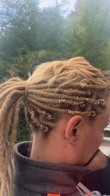 Afrikanische Zöpfe/Box Braids/Cornrows-Flechtfrisuren Zu Hause