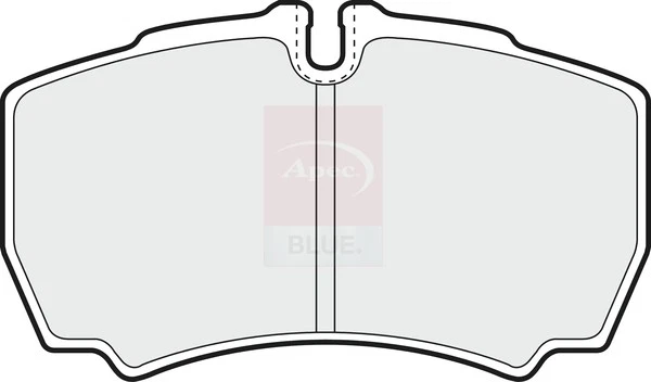 Brake Pads Set fits IVECO DAILY 2.3D Rear 2002 on 2991667 42470841 42555406 New - Image 3 of 4