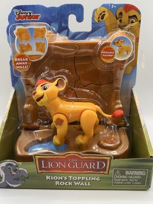 2015 Disney Junior Lion Guard Kion s Toppling Rock Wall Set New