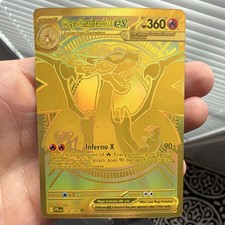 Pokémon Mega Charizard X EX 130/094 Full Art Holo Mega Hyper Rare 360 HP