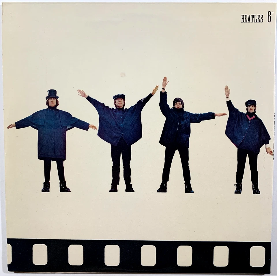 THE BEATLES AIUTO ! HELP ITALY  PRESSING 1969 ORIGINAL GATEFOLD GRAPHICS - Image 2 of 4