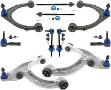 Front Control Arms Tie Rods & Links For RAM 1500 2021-2024 W/O Sport Suspension