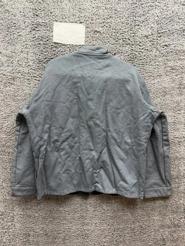 Vintage 90s A.P.C. Rue de Fleurus Paris Full-Zip Utility Jacket Grey Mens Size 2 image 2