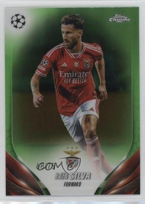 2023-24 Topps Chrome UEFA Club Competitions Green Refractor 68/75 Rafa Silva 8d2
