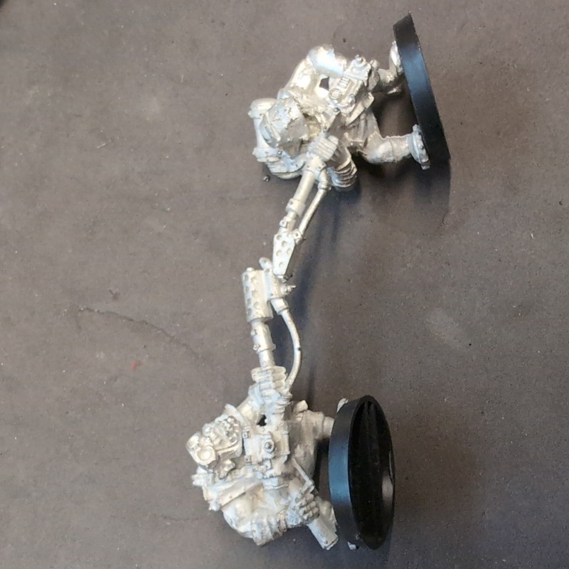 Warhammer 40k Ork Burna Boyz X 2 Flamers Metal