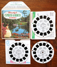VIEW-MASTER BEAUTIFUL CYPRESS GARDENS FLORIDA SAWYERS S5 A961 REEL SET
